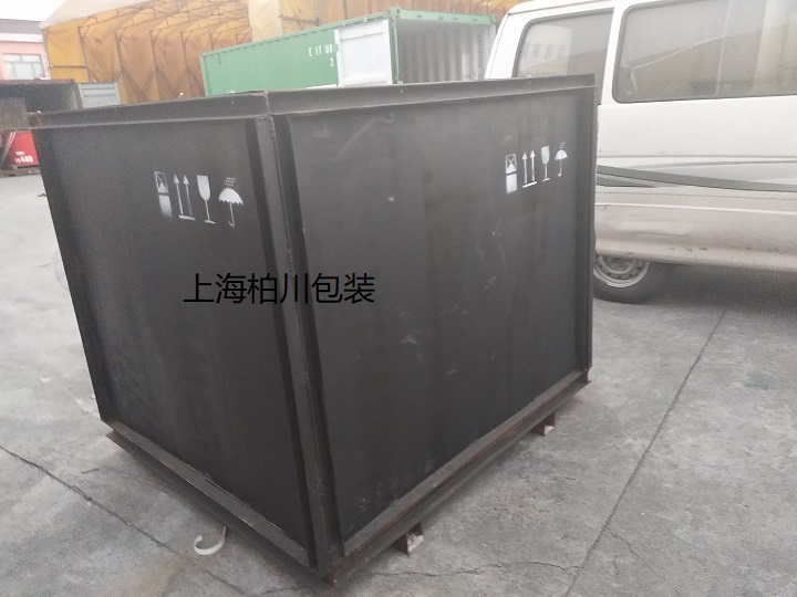 海运出口铁箱包装